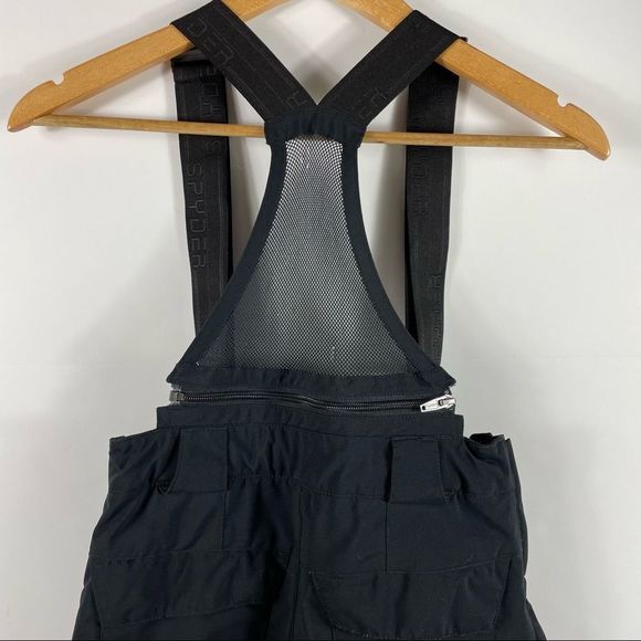 Spyder Black Overall Ski Pants - Picture 6 of 13